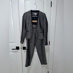 H&M Two Piece Office Suit Set Blazer and Pants Size 34